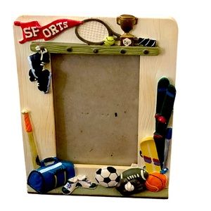3/$25 Sports Picture 3.5" x 5" Frame Home Decor